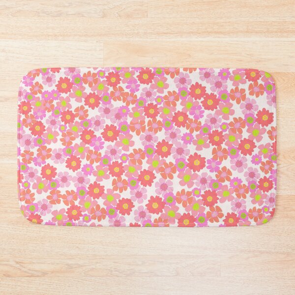Item preview, Warm Flower Power on Lightest Pink designed and sold by springstdesign.