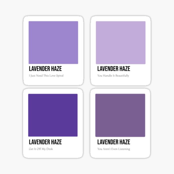Lavender Haze Color Palette