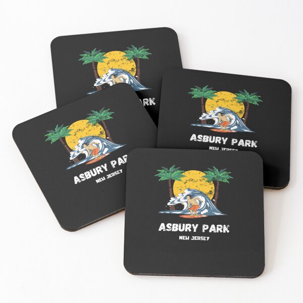 Item preview, Asbury park new jersey boardwalk surfer Retro Vintage designed and sold by Jeangel97.