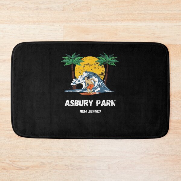 Item preview, Asbury park new jersey boardwalk surfer Retro Vintage designed and sold by Jeangel97.
