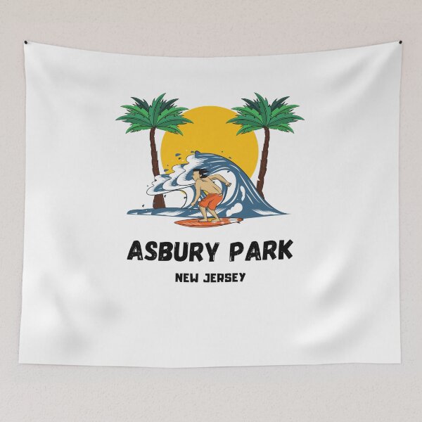 Item preview, Asbury park new jersey boardwalk surfer designed and sold by Jeangel97.