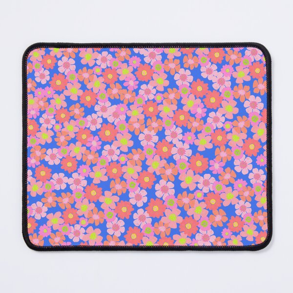 Item preview, Warm Flower Power on Blue designed and sold by springstdesign.