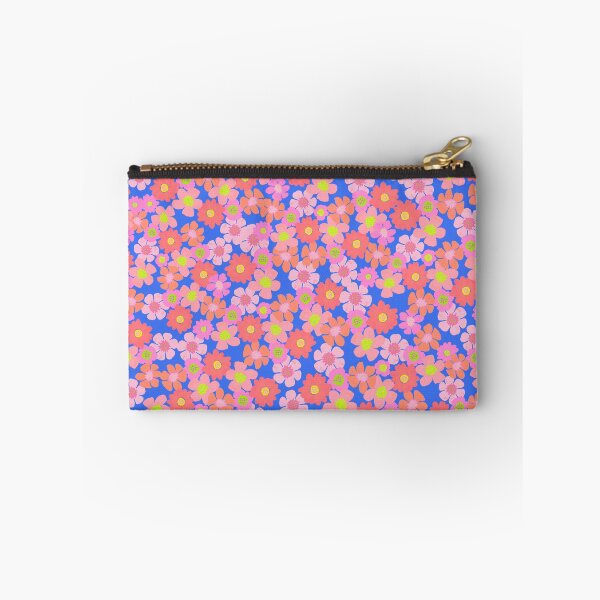 Item preview, Warm Flower Power on Blue designed and sold by springstdesign.