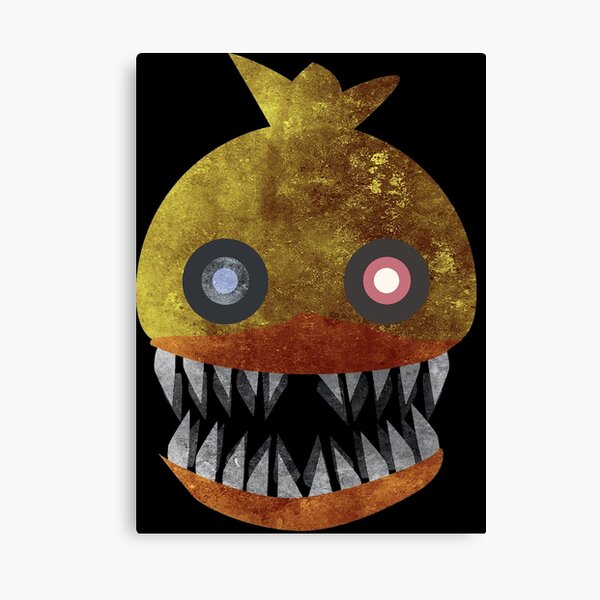 Withered chica artwork Canvas Print for Sale by OliviaDrawsss