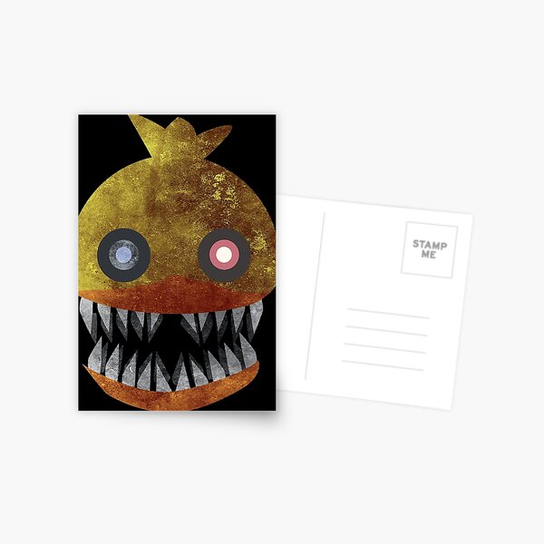 Funtime Chica Transparent Postcard for Sale by dongoverlord