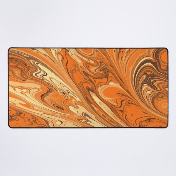 Item preview, Marbled Orange Mystery Pattern designed and sold by Foxclothier.