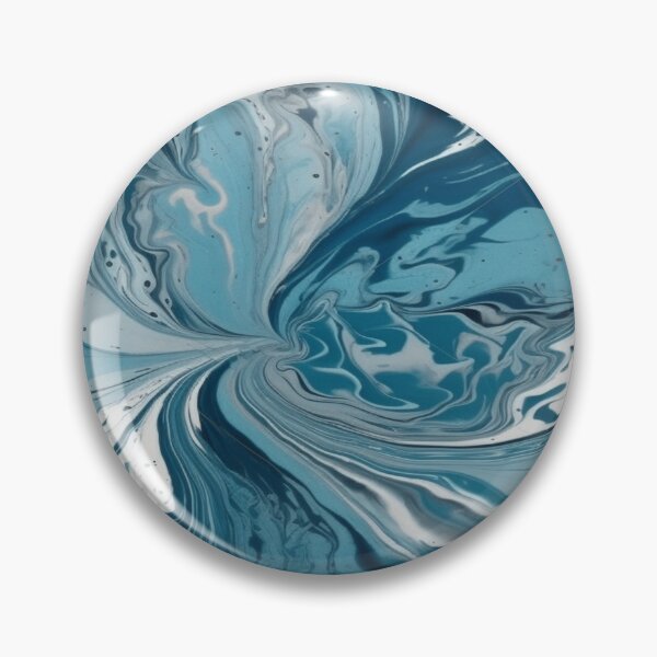 Item preview, Blue Marbled Simplicity designed and sold by Foxclothier.