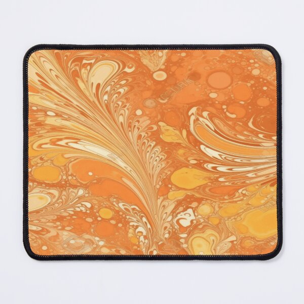 Item preview, Orange Marble Lava designed and sold by Foxclothier.