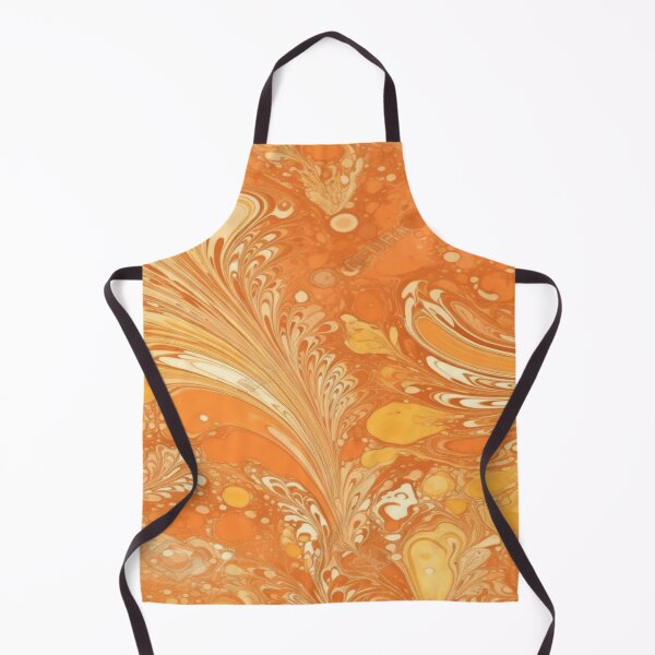 Item preview, Orange Marble Lava designed and sold by Foxclothier.
