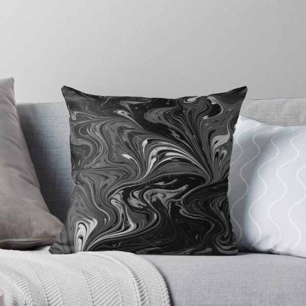 Item preview, Deep Black Marble designed and sold by Foxclothier.