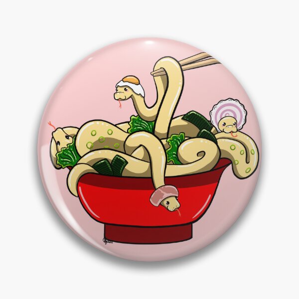 Item preview, Snake Ramen Bowl designed and sold by CloudySkyStudio.