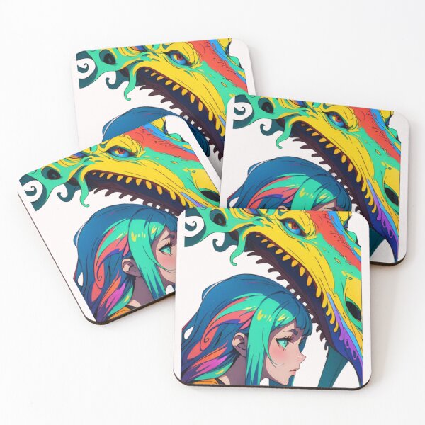 Item preview, cute anime  girl, monster designed and sold by UndineSea.