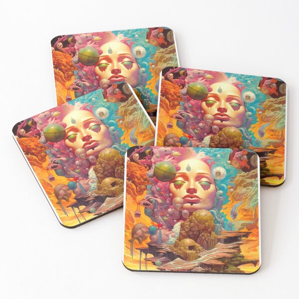 Item preview, Abstract Celestial Portraits designed and sold by heaventree.
