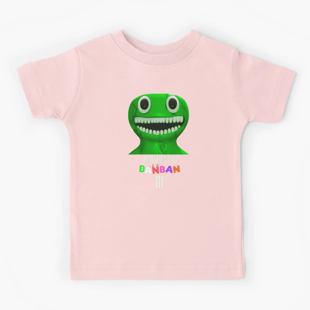 garten of banban nabnab look. Garten of Banban character. Horror games  2023. Blue. Halloween Kids T-Shirt for Sale by Mycutedesings-1