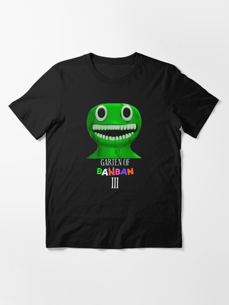 Camiseta Gamer Garden Of Banban Terror Game Personagens em