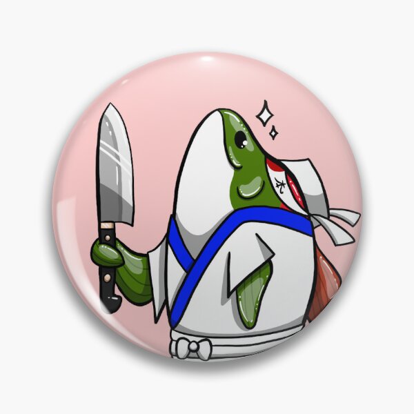 Item preview, Salmon Sushi Chef designed and sold by CloudySkyStudio.