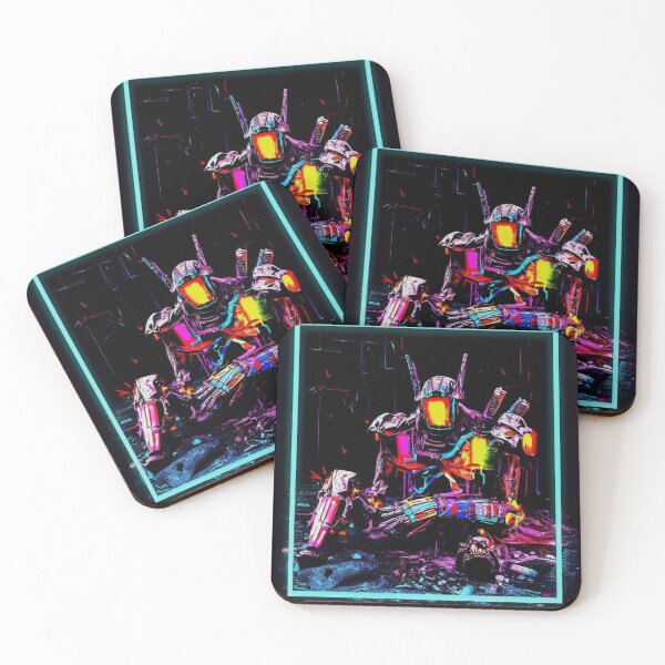 Item preview, Neon rebellion: an android survived the apocalypse designed and sold by BadzioCompany.
