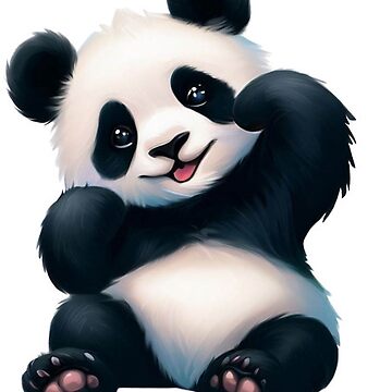 Artwork thumbnail, Cute Panda by Mugs and Shirts