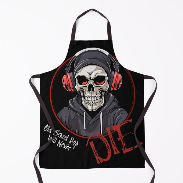 Item preview, old school rap skull, music designed and sold by ArtArturs.