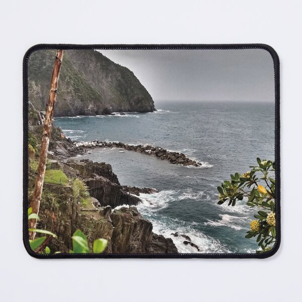 Item preview, Wild Waves Along the Cinque Terre Coastline designed and sold by EpicVistas.