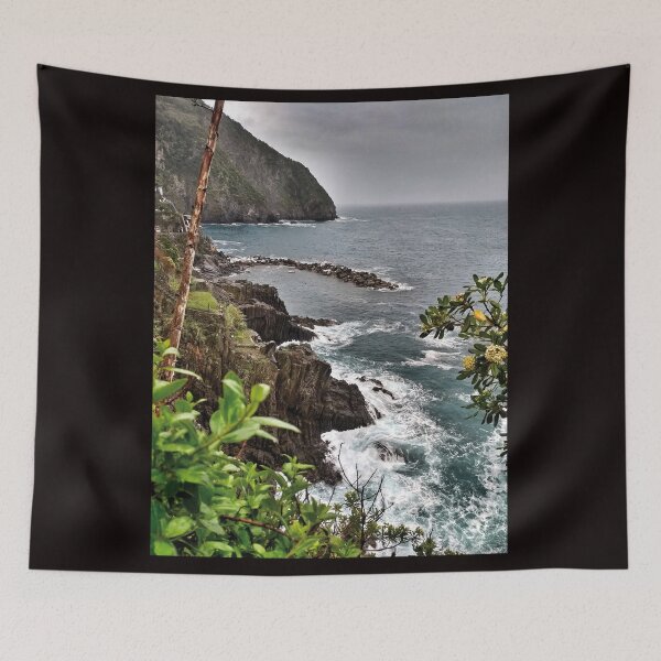 Item preview, Wild Waves Along the Cinque Terre Coastline designed and sold by EpicVistas.
