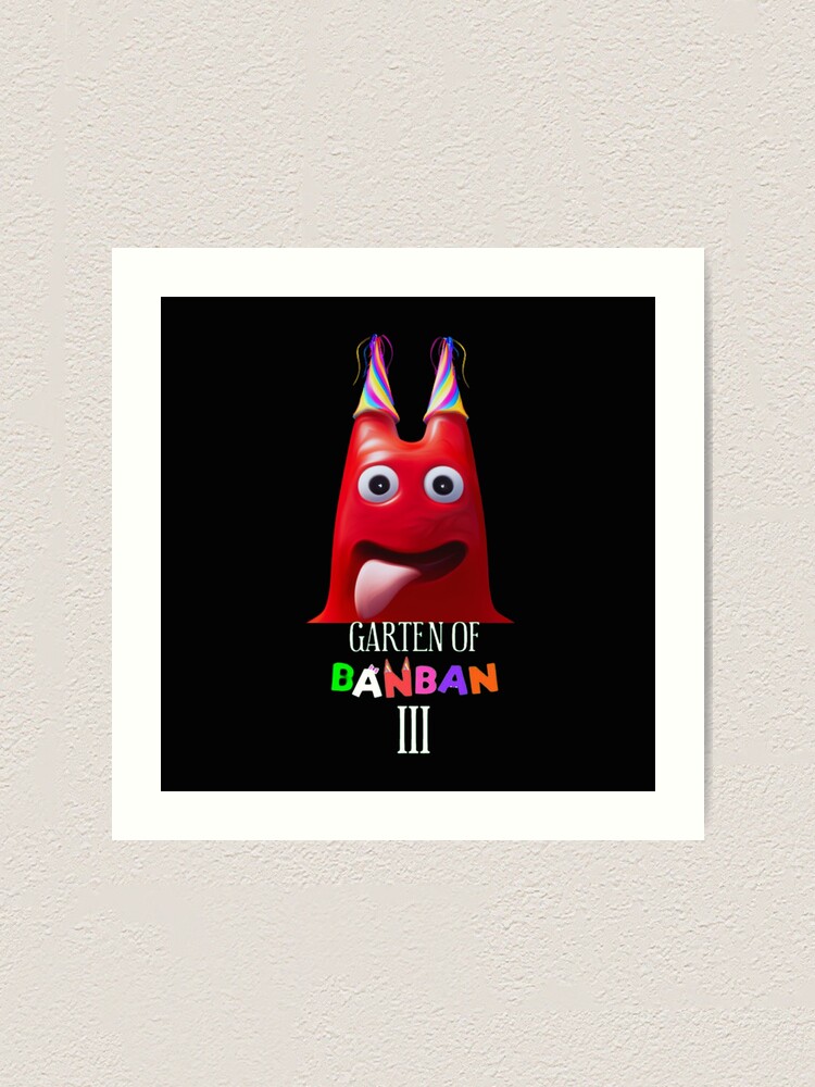 Nabnab. Nab Nab. Garten of Banban Logo and Characters. Horror games 2023.  Halloween Art Print for Sale by Mycutedesings-1