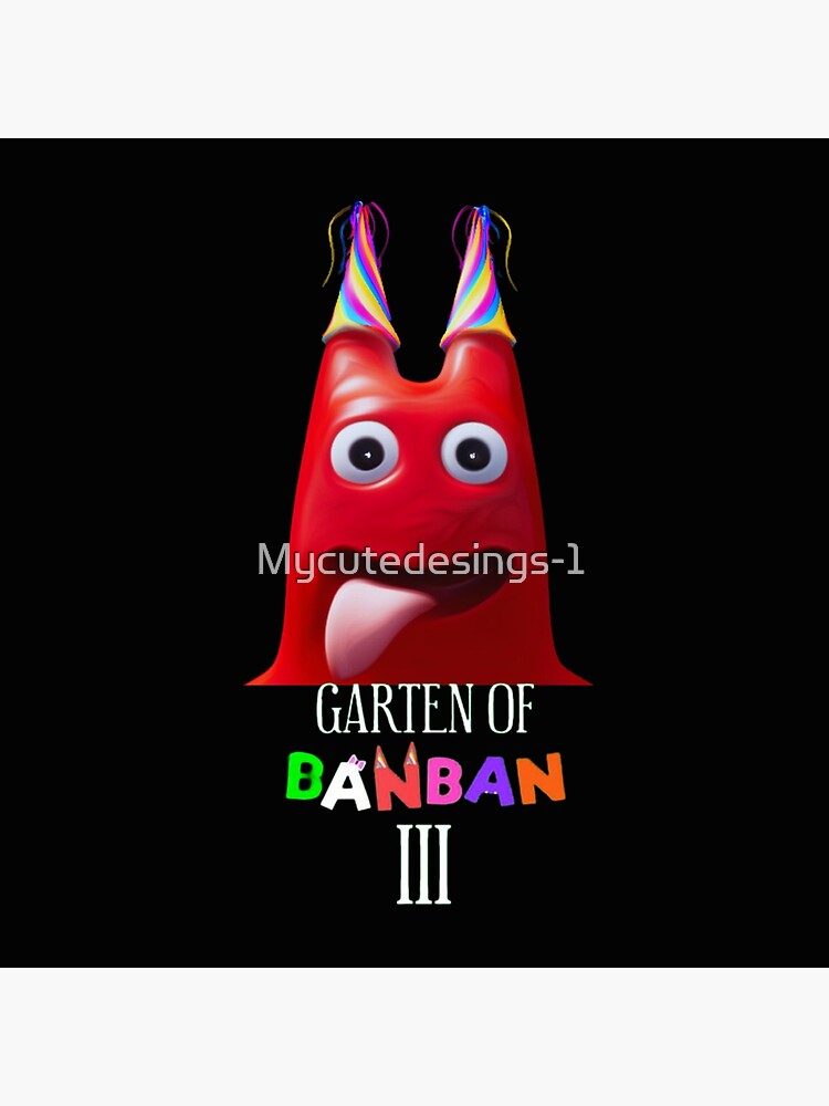 Nabnab. Nab Nab. Garten of Banban Logo and Characters. Horror games  2023.green. Halloween Poster for Sale by Mycutedesings-1