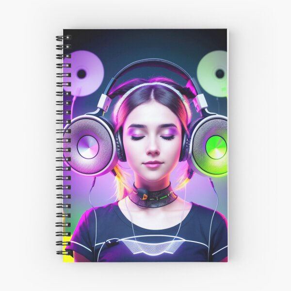 Item preview, She loves music designed and sold by Jorge Javier Di Franco.