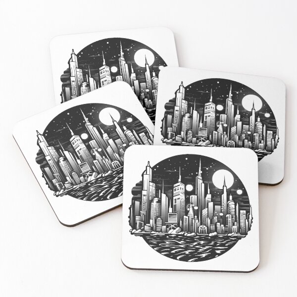 Item preview, Dark Cityscape designed and sold by GalacticLabs.