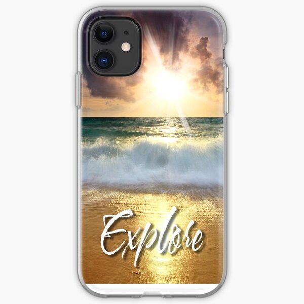 Dream Explore Discover - Give Back to Nature iPhone Soft Case