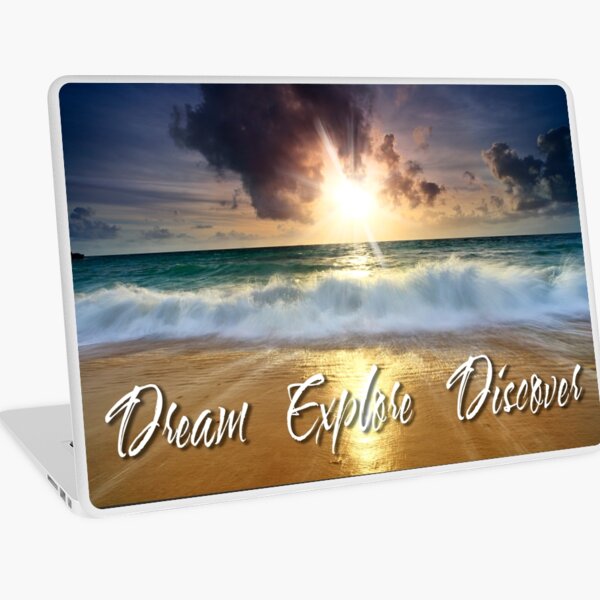 Dream Explore Discover - Give Back to Nature Laptop Skin