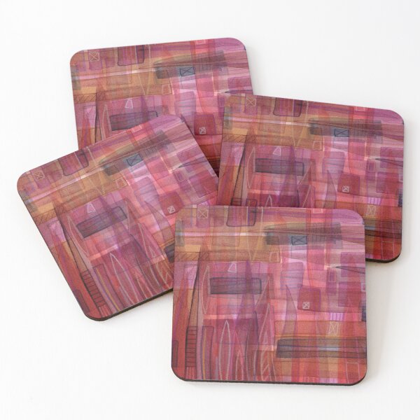 Item preview, Complex Abstraction in Red designed and sold by Alexandria Levin.