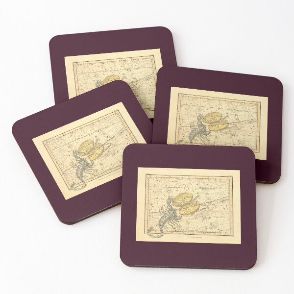 Item preview, Vintage Scorpio Constellation Map (1822) 	 designed and sold by jaayzrxpgt4.