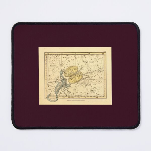 Item preview, Vintage Scorpio Constellation Map (1822) 	 designed and sold by jaayzrxpgt4.