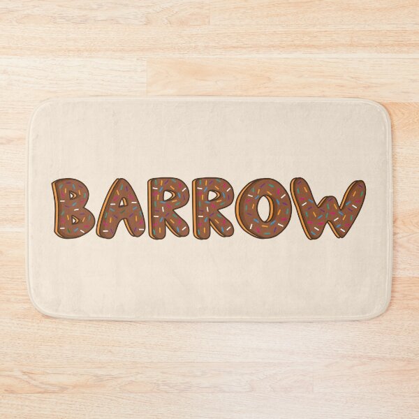 Item preview, Barrow citie of alaska word Shaped Like Chocolate Donuts  designed and sold by DonutsWords.