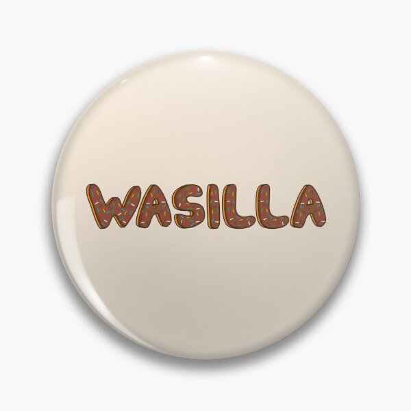 Item preview, Wasilla citie of alaska word Shaped Like Chocolate Donuts  designed and sold by ITCHAWAWAA.