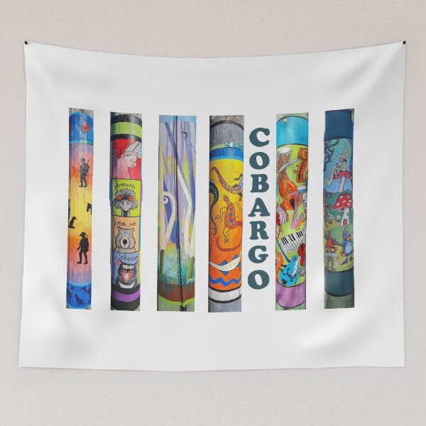 Item preview, Cobargo Painted Poles designed and sold by Cobargo South Coast.