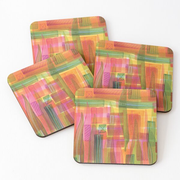 Item preview, Complex Abstraction in Many Colors designed and sold by Alexandria Levin.