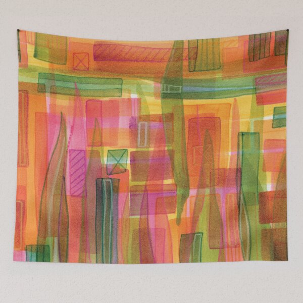 Item preview, Complex Abstraction in Many Colors designed and sold by Alexandria Levin.