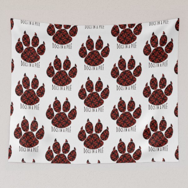 Item preview, Dogs in a Pile   designed and sold by dorothyemmanue.