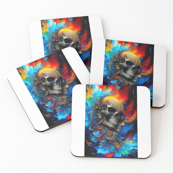 Item preview, Ornate skull designed and sold by KnowlesCarmel.