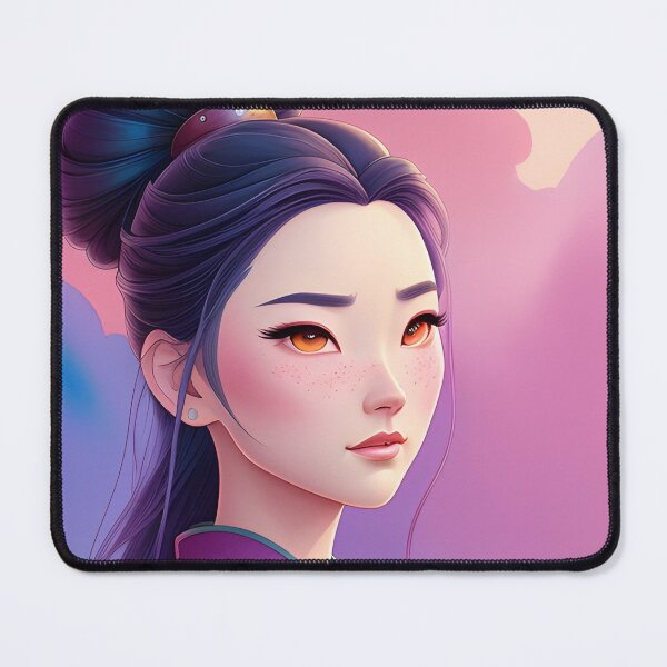 Item preview, Beautiful Asian Woman with Pink Hair designed and sold by Erika V..