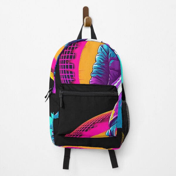 Item preview, Synthwave Sunset Guy With Mask Design Edm Rave designed and sold by LebsackEino.