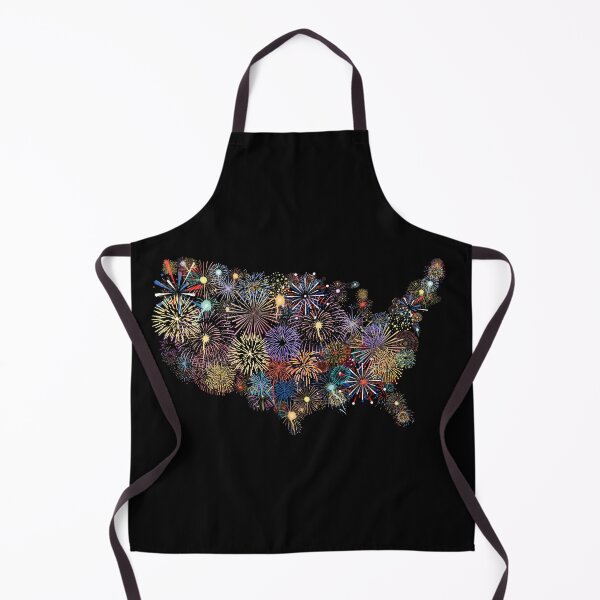 Item preview, US Map Fireworks designed and sold by GFamilyC.