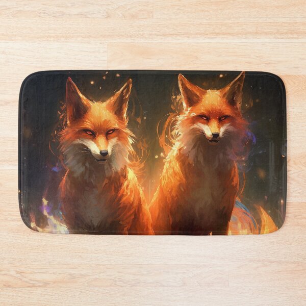 Item preview, Cute Fox Duo  designed and sold by WarmBreeze1.