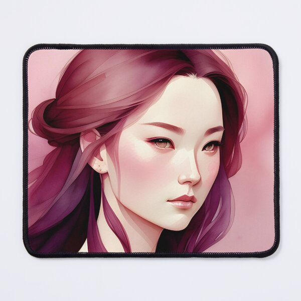 Item preview, Beautiful Asian Woman with Pink Hair designed and sold by Erika V..