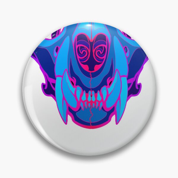 Item preview, Neon Tiger Skull designed and sold by AndreZootsClot.
