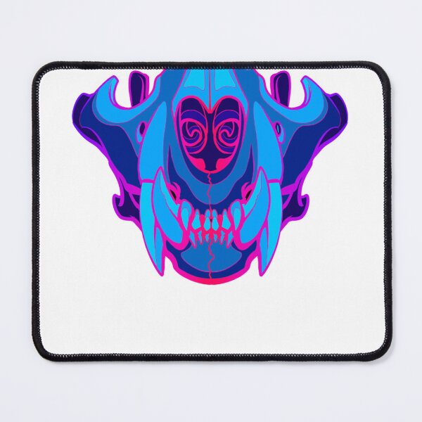 Item preview, Neon Tiger Skull designed and sold by AndreZootsClot.