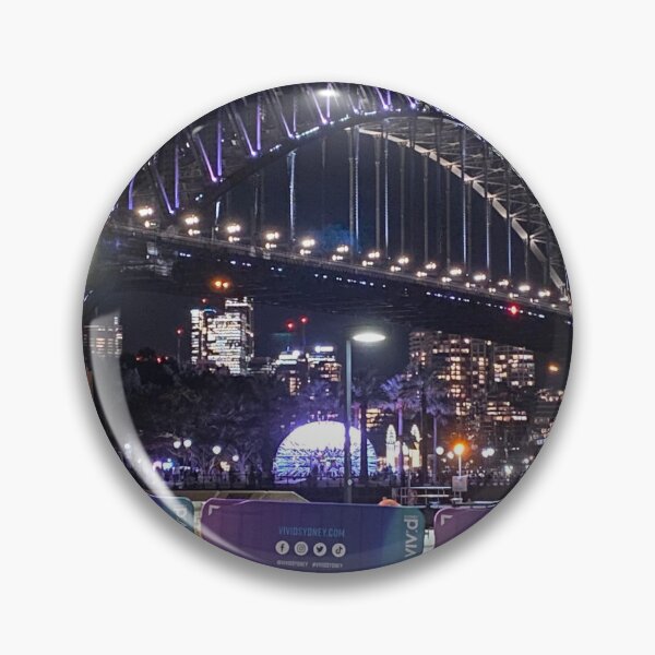 Item preview, Sydney Harbour Bridge during Vivid 2023 designed and sold by Hely01.