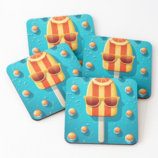 Item preview,  "Orange Crush" Playful Illustrative Style Print designed and sold by aigcx.